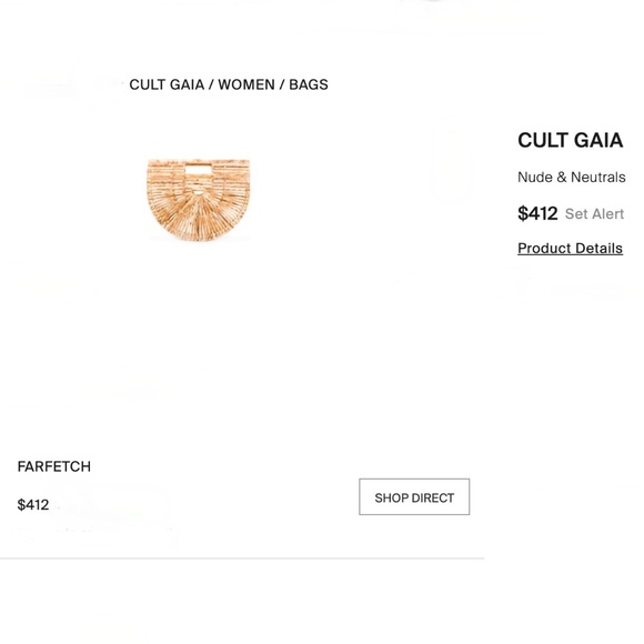 Cult Gaia Small Marbled Ark bag - Picture 8 of 13